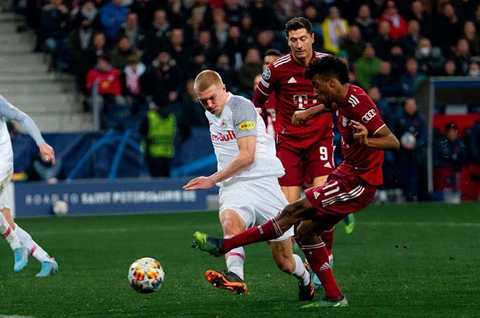 Cuộc đối đầu giữa Bayern với Salzburg