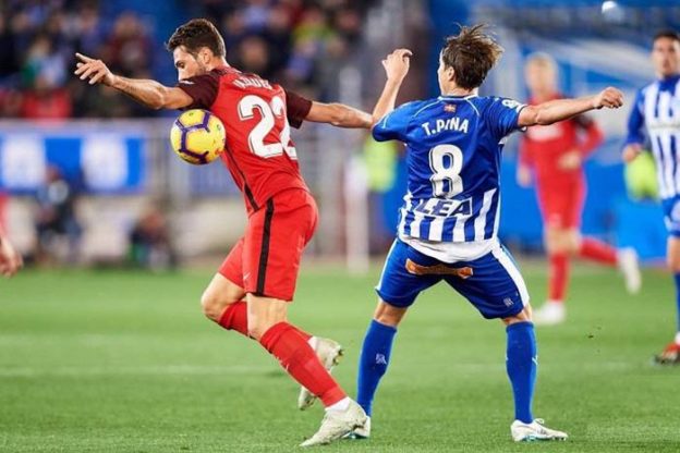 Trận đấu căng thẳng giữa Alaves và Sevilla