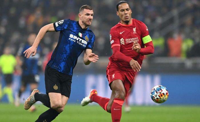 Trận đối đầu giữa Liverpool với Inter Milan